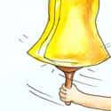 敲钟 ring the bell