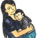 抱小孩 抱小孩 carrying a child