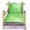 布椅 cloth chair