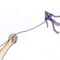 玩风筝 玩风筝 fly a kite