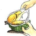 开榴莲 开榴莲 open durian