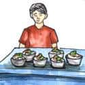 卖饭 sell rice