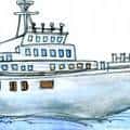 轮船 steamship