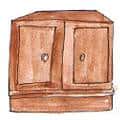 菜橱 food cupboard