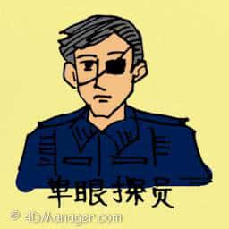 单眼侦探 detective with one eye