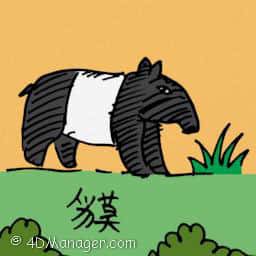 貘 tapir