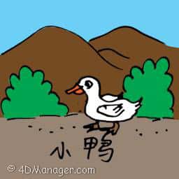鸭仔 little duckling