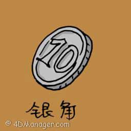 银角,钱币 coin