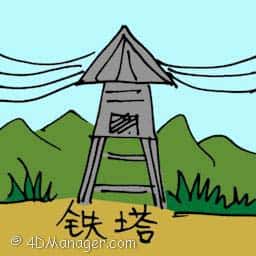 铁塔 cable towel