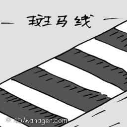 斑马线 zebra crossing