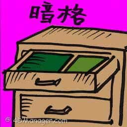 暗格 secret compartment