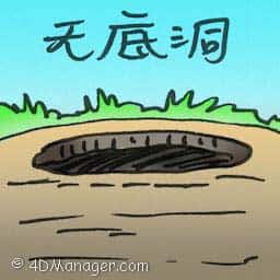无底洞 bottomless pit