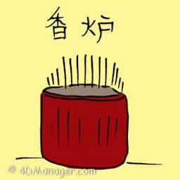 香炉 censer