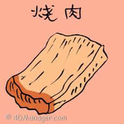 烧肉,烧猪 roasted meat
