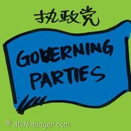 执政党 执政党 governing parties