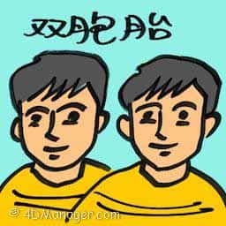 双胞胎 twin babies