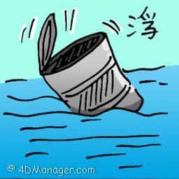 浮 floating object