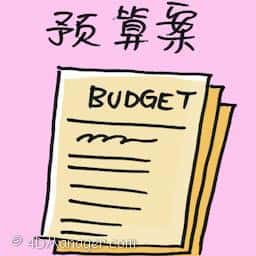 预算案 budget