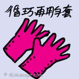 循环再用手套 循环再用手套 reusable glove
